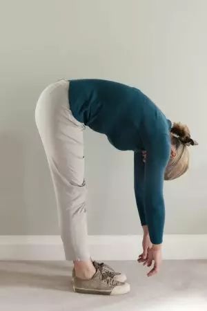 Liz's simple 10-minute stretch routine - Liz Earle Wellbeing Liz Earle Wellbeing, Liz Earle, Stretch Routine, 10 Minute, Healthy Weight, Healthy Living, The Day, 10 Things, Quick Saves