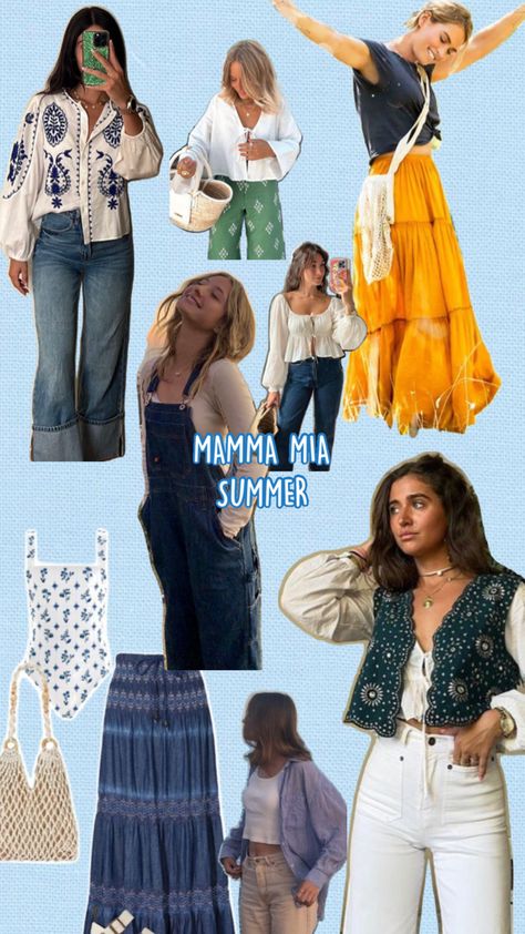 Mama Mia Style, Mamma Mia Inspired Outfits, Mama Mia Outfits, Mia Outfits, Everyday Fits, Outfits Hijab, Going Shopping, Mama Mia, Mamma Mia