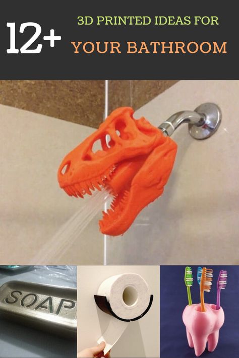 3D printing is getting closer to our needs as we advance to the future. We keep wasting time looking for items that may be out of stock or won’t come for the desired size. Here Are Some Cool and Useful Things to 3D Print For your Bathroom.🎉 #pick3dprinter #3dprinting #bathroomideas #3dprintingideas #innovativeideas Simple 3d Printer Projects, 3d Print Household Items, 3d Printed Crafts To Sell, 3d Printer Stand, Toy Box 3d Printer Ideas, Funny 3d Prints, Functional 3d Printing Ideas, Practical 3d Prints, 3d Printer Projects To Sell