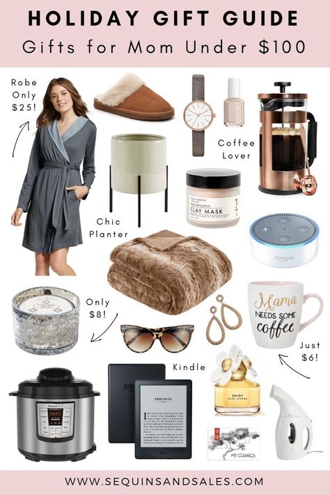 Holiday Gift Guide - Gifts for Mom Under $100 | Gift Guides | Christmas Gift Guide | Gifts for Her | Christmas Gift Ideas for Mom | Cozy Gifts Cozy Gifts, Chic Candles, 100 Gift, Cheap Gift, Unique Gifts For Mom, Best Gifts For Mom, Mothers Day Gifts From Daughter, Mother Christmas Gifts, Diy Gifts For Boyfriend