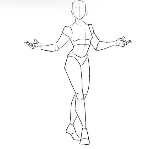 Sketch Poses Standing, Drawing Ideas Body Sketch, Spicy Pose Ideas, Poses Reference Photography, Pose Ideas Drawing, Drawing Poses Reference, Female Drawing Poses, Running Drawing, Poses Standing