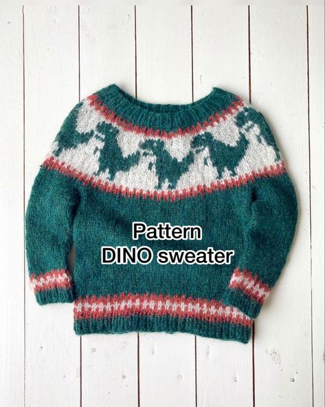 dinosaur sweater Knit Dinosaur Sweater, Dino Sweater, Knitted Coat Pattern, Business Capsule Wardrobe, Dinosaur Socks, Pattern Language, Dinosaur Sweater, Dinosaur Hat, Knitting Crafts