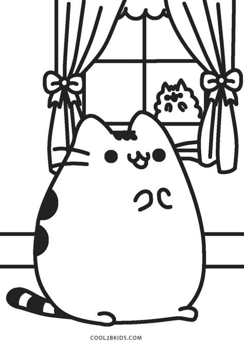 Pusheen Coloring Pages, Kawaii Coloring Pages, Aesthetic Coloring Pages, Spiderman Coloring, Pusheen Cat, Mermaid Coloring Pages, Cat Coloring Page, Color Magic, Mermaid Coloring