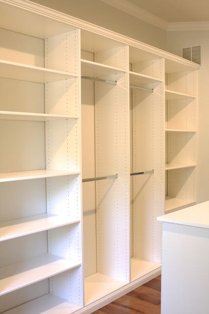 Master Closet Build-Out - Simply Organized Diy Kast, Simply Organized, Wardrobe Boxes, Closet Build, Walking Closet, Closet Design Layout, Closet Renovation, Bedroom Cupboard Designs, Closet Layout