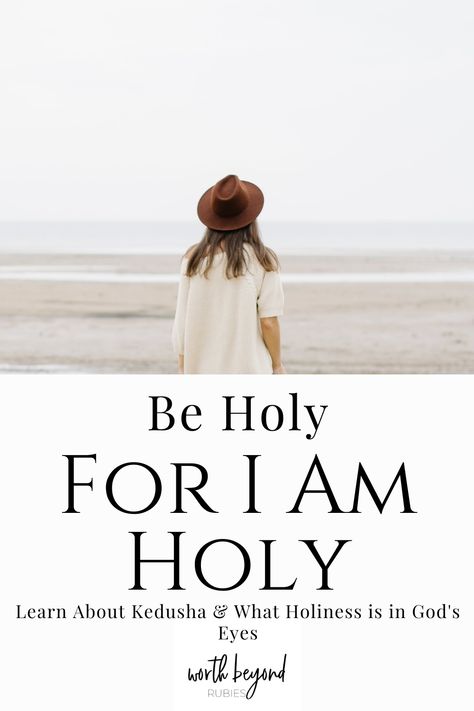 What does it mean to be holy? That question can be a difficult one for many people to definitively answer, but scripture does spell it out. In Leviticus 19, the Lord tells His people "Be holy for I am holy" and then goes on to give the people what is known as the Holiness Code. Let's learn what the Lord means by "Be holy for I am holy" in this Bible study! #biblestudy #holiness #kedusha #beholy #biblestudies #christianity #messianic Be Holy For I Am Holy, Leviticus 19, Christian Mentoring, Holiness Of God, Women Devotional, Holy Girl, Hope In Jesus, Christian Motherhood, Bible Games