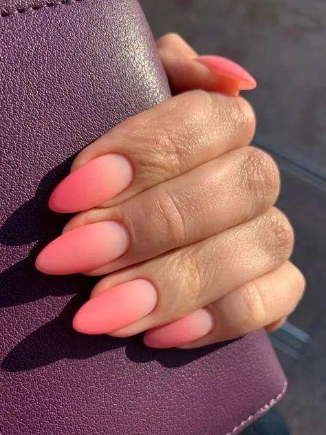 Summer Ombre Nails 2024 16 Ideas: A Comprehensive Guide to the Latest Trends Short Almond Matte Nails, Decorate Table For Party, Ombre Round Nails, Pink Ombre Almond Nails, Ombre Beach Nails, Beach Ombre Nails, Classy Beach Nails, Ombré Almond Nails, Summer Ombre Nails