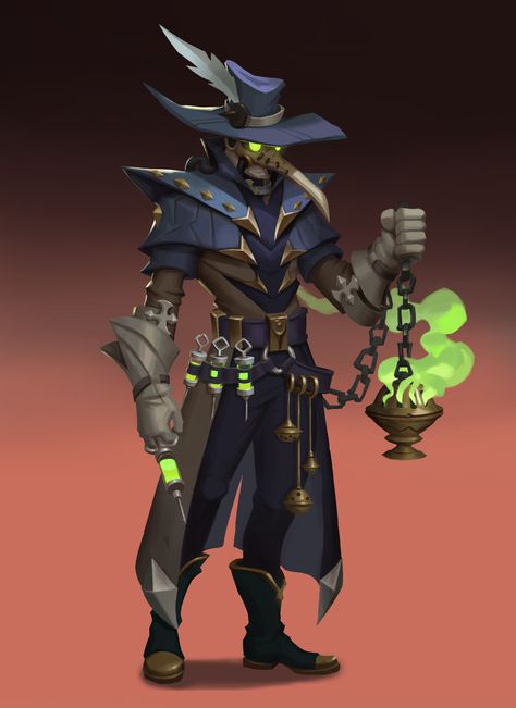 ArtStation - Gary, GaGa Lu Plague Knight, Plague Doctors, Modele Fitness, Casual Art, Plague Doctor, Character Design Male, Fantasy Rpg, Creature Concept, Fantasy Inspiration