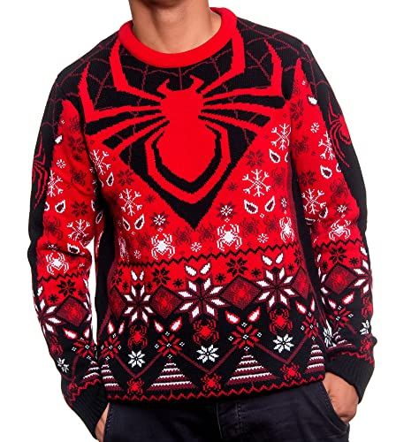 PRICES MAY VARY. Title: Miles Morales Ugly Christmas Sweater for Men and Women Marvel Spiderman Gift. Product Type: Departments > Novelty & More > Clothing > Novelty > Men > Sweaters Spiderman Fashion, Spiderman Christmas, Spiderman Gifts, Spider Man Miles, Spider Man Miles Morales, Christmas Sweater Men, Sweater For Men, Miles Morales, Gift Product