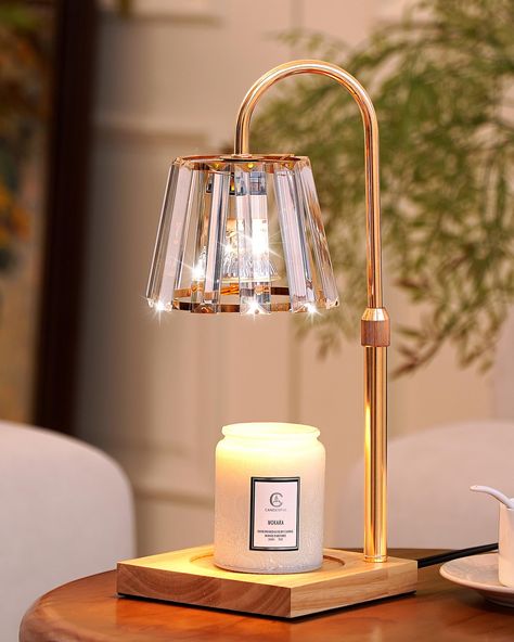 PRICES MAY VARY. 【Safe & Convenient】LQANER candle warmer lamp adopts electric heating technology, uses heating from top to bottom to make the candle melt evenly and obtain fragrance, comes with three 50 W halogen bulbs, provides a safe way to enjoy candles. No flames or smoke, no pollution and reducing fire risk. Compared to traditional candles, more cleaner and more efficient. 【Height Adjustment & Home Decoration】 Candle warmer lamp with timer adjustable height can be adjusted up to 3.94 inches Candle Warmer Lamp Decor, Fillable Lamp, House Warming Decor, Cordless Table Lamp, Lamp Candle, Candle Warmer Lamp, Candle Lamps, Coastal Room, Cordless Table Lamps