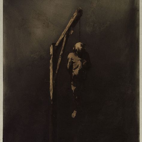 Ecce lex Victor Hugo Art, Hanged Man, White Gouache, Light Highlights, John Charles, Art Prints Online, Victor Hugo, Museum Of Fine Arts, Horror Art