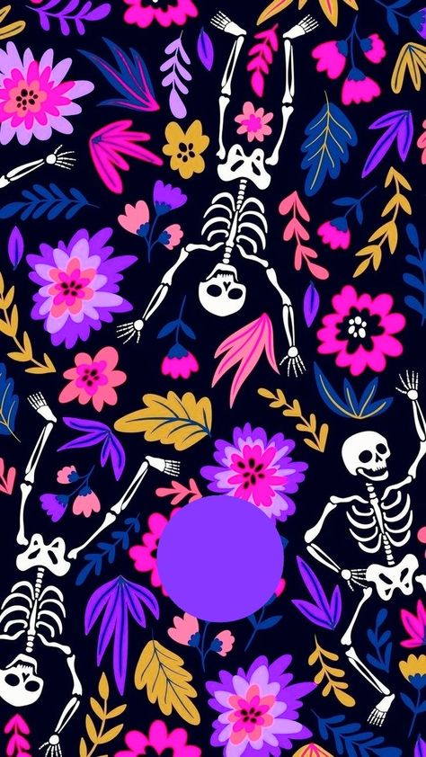 Day Of The Dead Wallpaper Iphone, Day Of The Dead Background, Day Of The Dead Wallpaper, Mexican Folklore, Halloween Wallpaper Backgrounds, Halloween Wallpaper Cute, Pink Halloween, Halloween Wallpaper, Screen Wallpaper