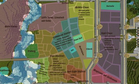 Medieval Town Layout Minecraft, Minecraft Kingdom Blueprints Layout, Kingdom Layout Minecraft, Medieval Dynasty Village Layout, Minecraft Medieval City Layout, Minecraft Town Blueprints, Village Layout Minecraft, Minecraft Medieval Village Layout, Medieval Town Layout