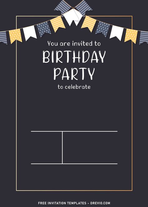 7+ Cute And Fun Birthday Invitation Templates For Any Ages | Download Hundreds FREE PRINTABLE Birthday Invitation Templates Birthday Party Card Invitation, Birthday Invitation Card Ideas, Birthday Invitation Background, Happy Birthday Invitation, Mcdonalds Birthday Party, Create Birthday Invitations, Happy Birthday Invitation Card, Ramadan Png, Birthday Invitation Card Template