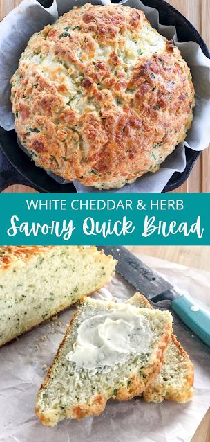 Oven Baked Bread, Quick Bread Recipe, Irish Soda Bread Recipe, Herb Bread, Savory Herb, Savory Bread, Muffin Bread, Irish Soda, Irish Soda Bread