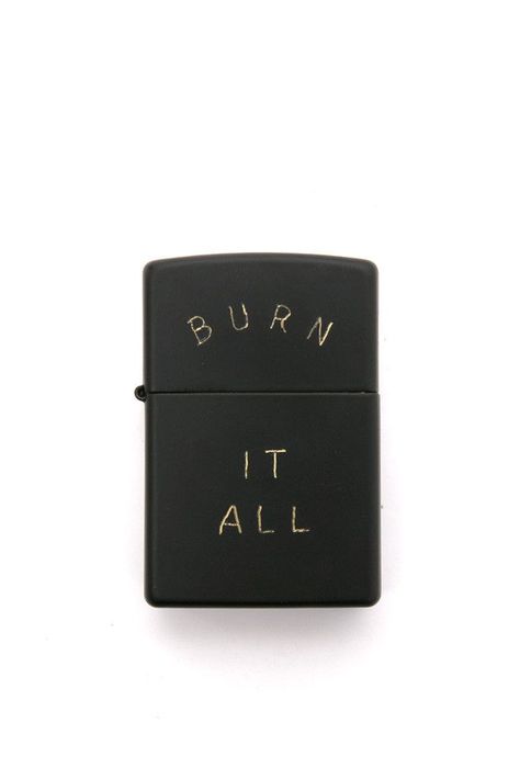 Burn It All, Lighter Art, Cool Lighters, Zippo Lighter, Hobart, The Villain, Black Aesthetic, Helpful Hints, Matte Black