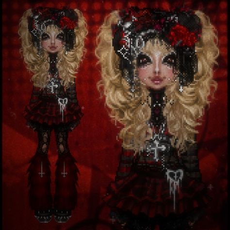 Everskies Everskies Winter Outfits, Goth Everskies, Dti Hacks, Royale High, Dress To Impress, Doll Clothes, Dolls, Quick Saves, Clothes