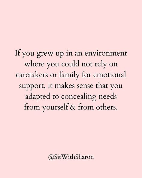 Sharon Peykar, LCSW on Instagram: “Many of us grow up accustomed to feeling invisible in our families, friendships & relationships due to the lack of emotional support &…” Lack Of Support Quotes Relationship, Lack Of Support Quotes Families, Lack Of Emotional Support, Lack Of Support Quotes, Validate Others Feelings, When Your Feelings Arent Validated, Support Quotes Relationship, Validation In A Relationship, Seeking Validation From Others