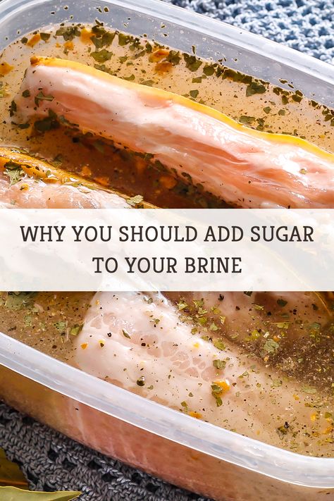 Few things can ruin a meal like a tough, dried out piece of meat. Enter brining. #brine #brining #meat #cookingathome #cookingtips #foodtips Brine For Meat, Brine For Fish, Brine For Deer Meat, Trout Brine Recipe, Fish Brine Recipe, How To Make Brine, Pork Tenderloin Brine, Center Cut Pork Roast, Dry Brine Chicken