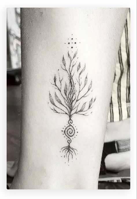 Tree Infinity Tattoo, Deeply Rooted Tattoo, Balance Tree Tattoo, Tree Of Life Spine Tattoos For Women, Libra Tree Of Life Tattoo, Life Path Tattoo Ideas, Matching Tree Of Life Tattoo, Tree Of Life Yoga Tattoo, Tree Spinal Tattoo