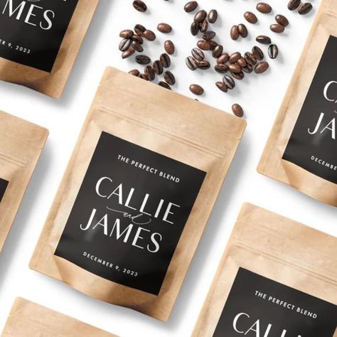 Perfect Blend Coffee Wedding Favors, Coffee Bag Wedding Favors, Coffee Bean Favors, Coffee Beans Wedding Favor, The Perfect Blend Wedding Favor, Coffee Bean Wedding Favors, Coffee Favors Wedding, Coffee Souvenir Wedding, Coffee Party Favors