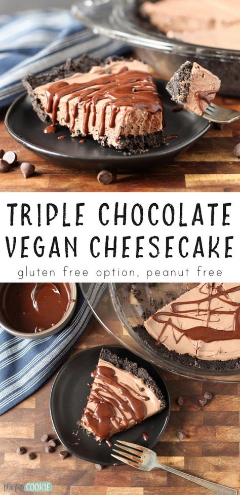 Cheesecake Gluten Free, Dairy Free Cheesecake, Raw Cheesecake, Cheesecake Vegan, Vegan Cheesecake Recipe, Gluten Free Cheesecake, Vegan Cheesecake, Elegant Desserts, Dairy Free Chocolate