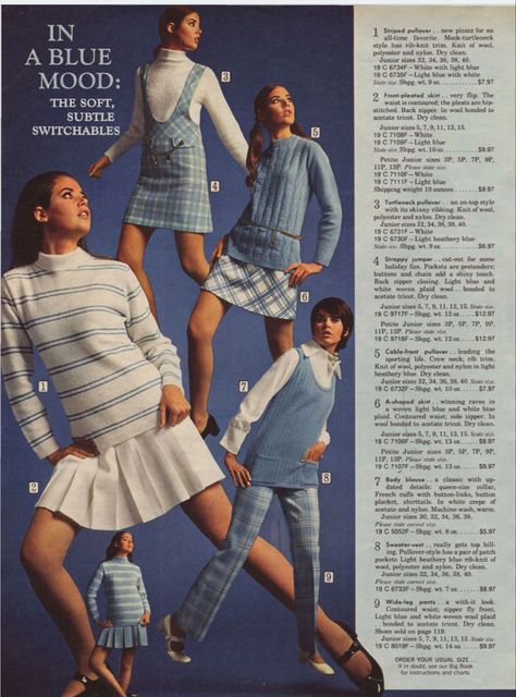 Sears Christmas Catalog, Biba Fashion, Late 60s Fashion, Hippy Fashion, 1960 Fashion, Sears Catalog, 60s 70s Fashion, 60s And 70s Fashion, Fashion 1960s