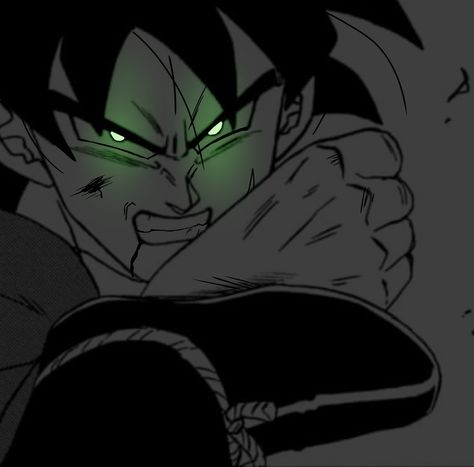 Black Broly, Broly Manga, Broly Dbz, Power Icon, Image Dbz, Dragonball Super, Glowing Art, Anime Pfps, Dragon Ball Super Manga