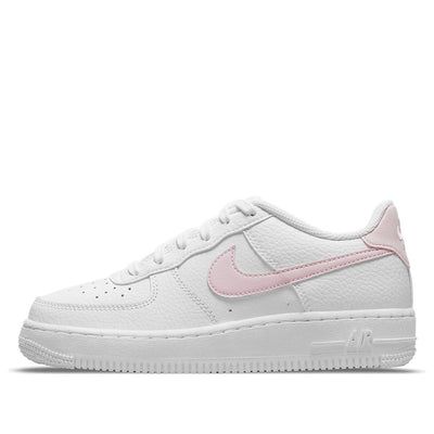 (GS) Nike Air Force 1 'Pink Foam White ' CT3839-103 (AF1/SNKR/Skate/Low Top) Nike Shoes Women Size 8, White And Pink Air Force 1, Pink Air Forces Outfits, Air Force 1 Pink Foam, Air Forces Outfits, Pink Air Forces, Nike Air Force 1 Pink, Pink And White Sneakers, Nike Tops Women