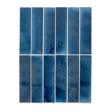 Blue Tiles Kitchen, Royal Blue Tile Bathroom, Blue Mosaic Bathroom, Majorelle Blue Bathroom, Blue Bathroom Tiles, Cobalt Blue Tiles Bathroom, Metallic Blue Tiles Bathroom, Cobalt Blue Tile, Blue Glazed Tile