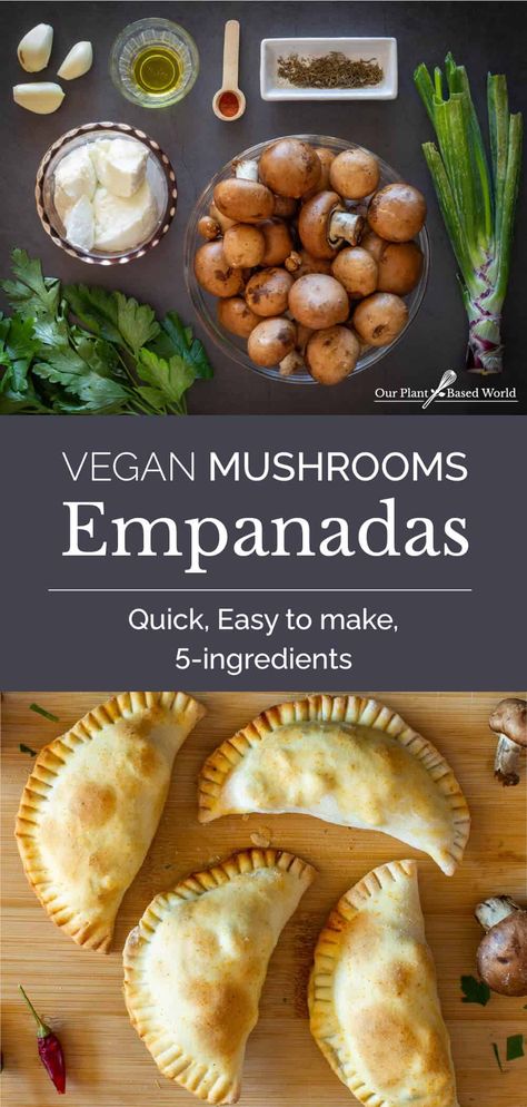 Empanadas are these delicious patties that can be stuffed with anything you can imagine—this time; we are bringing you how to make the perfect mushroom empanada. #empanada #VeganEmpanadas #mushroom Empanadas Recipe Vegan, Empanadas Recipe Vegetarian, Gourmet Vegetarian Recipes, Vegetarian Empanadas Recipe, Mushroom Empanadas, Veggie Empanadas, Vegan Empanadas, Vegetarian Empanadas, 2024 Health