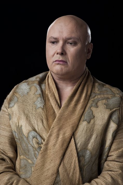 Varys Game Of Thrones, Got Lannister, Michelle Fairley, Bald Guy, Got Costumes, Game Of Thrones Costumes, Ned Stark, King Robert, Game Of Thrones Tv