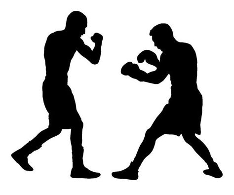 Boxing Silhouette Art, Free Svg Files For Cricut Boxing, Boxing Stickers, Boxer Illustration Boxing, Kick Boxing Girl Art, Olympic Boxing, Sports Advertising, Boxing Club, Art Rules