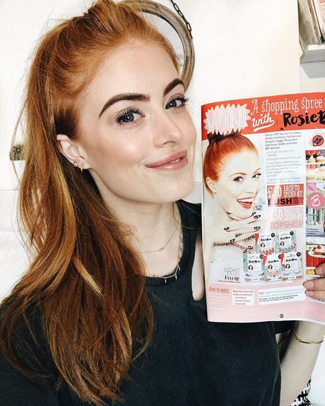 R O S I E on Instagram: “GIVEAWAY TIME!! Top of The Pops magazine are letting one winner and a friend meet me for afternoon tea! You would also receive a £50…” Top Of The Pops, Pop Magazine, Instagram Giveaway, Giveaway Time, Afternoon Tea, Redheads, Lush, Lashes, 50 %