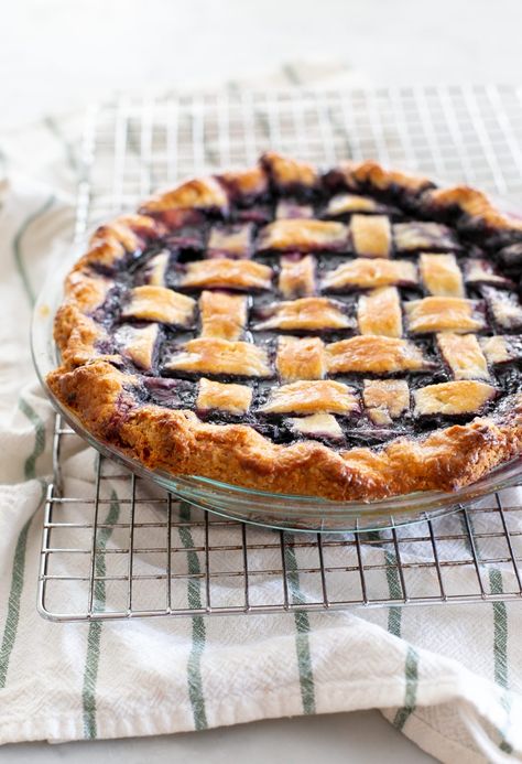 Blueberry Pie with Frozen Blueberries Blueberry Pie With Frozen Blueberries, Recipe With Frozen Blueberries, Using Frozen Blueberries, Pies Blueberry, Easy Blueberry Pie Recipe, Frozen Blueberry Pie, Best Blueberry Pie Recipe, Frozen Blueberry Recipes, Best Blueberry Pie