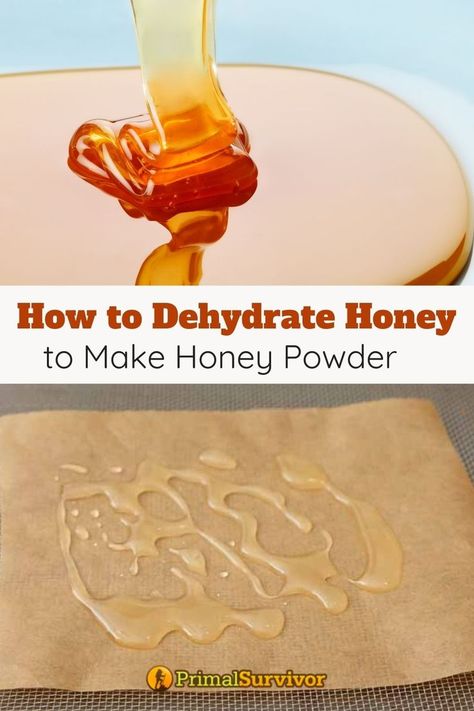 Fruit Powder Uses, Dehydrator Seasoning, Dehydrate Honey, Things To Dehydrate, Honey Pearls, Veggie Powder, Dehydrator Ideas, Fruit Powders, Dehydrating Food Storage