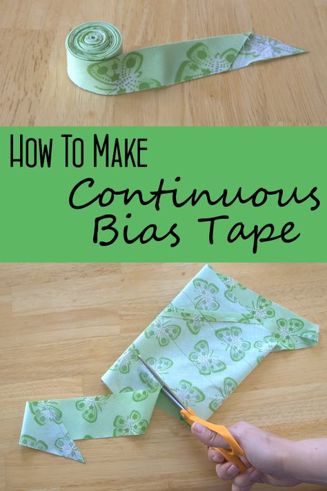 Binding Tape Tutorial, Continuous Bias Binding Tutorial, Continuous Binding Tutorial, Binding A Quilt With Bias Tape Tutorials, How To Make Your Own Bias Binding, Bias Binding Tutorial How To Make, Bias Tape Diy, Continuous Bias Binding, Binding A Quilt