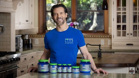 Tony Horton's New Supplement Line Might Be the Secret to Building and Preserving Muscle Over 60 Tony Horton, Facial Nerve, Military Press, Muscle Builder, Mens Journal, Protein Power, Extreme Workouts, Building Muscle, Workout Schedule