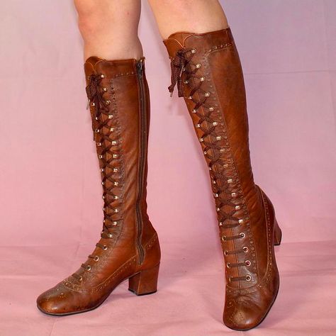 60s Gogo Boots, 1960s Boots, 60s Gogo, 70s Boots, Digital Dress, Granny Boots, 70s Clothing, Silver Boots, Gogo Boots