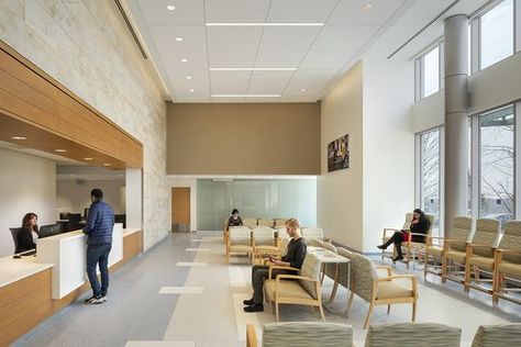 https://www.pinterest.com/pin-builder/ Hospital Waiting Area, Waiting Area Design, Hospital Reception, Recovery Room, Hospital Interior, Hospital Interior Design, Lobby Interior, Hospital Design, Healthcare Design