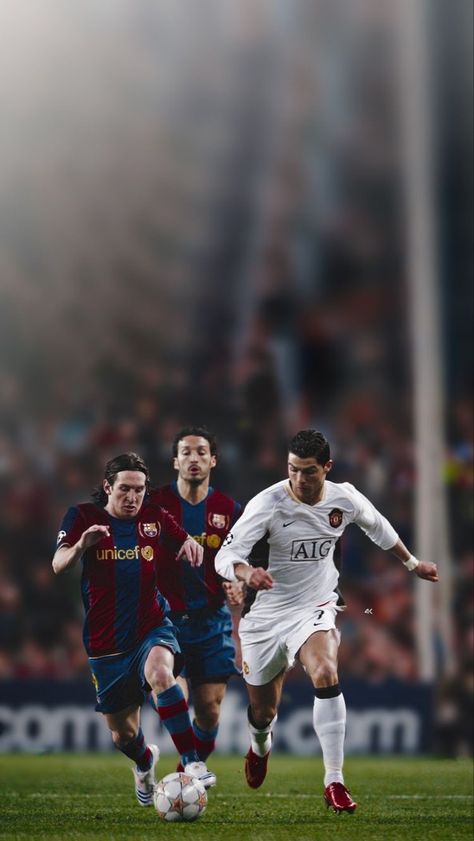 Messi Vs Manchester United, Messi And Ronaldo Together Wallpaper, Ronaldo Vs Barcelona, Barcelona Vs Manchester United, Ronaldo Barcelona, Cristiano Ronaldo Shirtless, Messi Y Cristiano, Cristiano Ronaldo Young, Cristiano Ronaldo And Messi