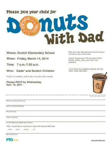 Parent Teacher Organization Fundraiser, Pto Family Fun Night Ideas, Parent Council Ideas, Pto Ideas Events, Pto Event Ideas, Pto Fundraising Ideas, Parent Council, Donuts With Dad, Pto Events