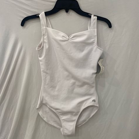 Questions? Leave A Comment Below! Ballet Leo, Ballet Attire, Ballet Inspired Fashion, White Leotard, Ballet Leotards, Evil Disney, Ballet Core, Ballet Clothes, Dancing Aesthetic