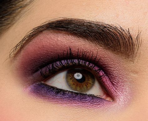 A Vibrant Purple & Fuchsia Look with MAC x Patrick Starrr Me So Chic | Temptalia Cheers To 20 Years, Spring Eyeshadow, Spring Eye Makeup, Eye Makeup Glitter, Rose Palette, Patrick Starrr, Hazel Eye Makeup, Beautiful Eyeshadow, Natural Beauty Makeup