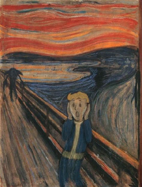 The Scream: Fallout Edition Fallout Posters, Nuclear Winter, Fallout Game, Le Cri, Fallout Art, Fall Out 4, New Vegas, The Fallout, The Scream