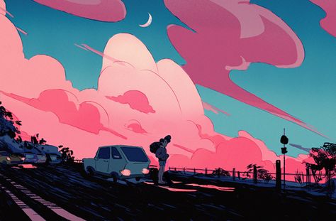 Steven Universe Background, Steven Universe Wallpaper, 동화 삽화, Bg Design, Posca Art, Universe Art, Arte Sketchbook, Landscape Illustration, Animation Background