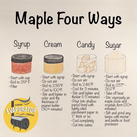 Maple Syrup Tapping, Making Maple Syrup, Maple Syrup Shack, How To Make Maple Syrup At Home, How To Make Maple Syrup, Maple Cream Candy, Maple Sugaring Activities, Maple Candy Recipe, Diy Maple Syrup