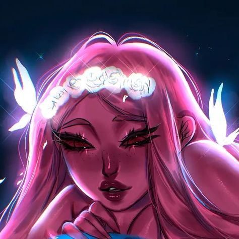 Persephone Icon Lore Olympus, Lore Olympus Fanart Persephone, Persephone Lore Olympus Icon, Persephone Lore Olympus Fanart, Persephone Pfp, Persephone Art Lore Olympus, Persephone Drawing, Persephone Icon, Persephone Fanart