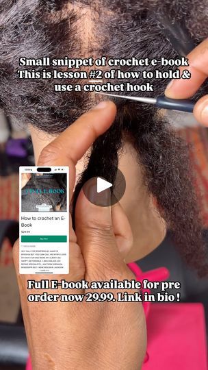 11K views · 1.8K reactions | Full “how to crochet” E-book available now for pre orders. I included 5 lessons. First is how to hold a crochet too, then you will learn to reattach a loc, after that how to fix frizz, then I will show you how to create an instant loc, and lastly how to repair locs.   Link is in bio 🫶🏽   #locs #jacksonms #jacksonmshairstylist #jacksonmshairstylist #jacksonmslocs #locsforwomen #locstyles #locstylesforwomen #mymylocz #vicksburgmississippi #vicksburgms #vicksburgmslocs #jacksonmsloctician #studsthatdohair  #locextentions #womenwithlocs #ebook | MyMy Da Loctician | Clara La San · Let You Go Vicksburg Mississippi, Wig Ideas, Let You Go, Locs Hairstyles, Loc Styles, I Will Show You, Locs, Fix It, E-book