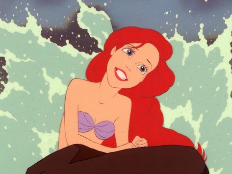 Disney Arielle, Mermaid Wallpaper Iphone, Ocean Art Painting, Mermaid Artwork, Disney Kingdom Hearts, Ariel Disney, Mermaid Wallpapers, Disney Icons, Disney Ariel