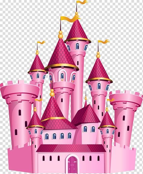 Barbie Castle Background, Barbie Castle, Barbie Png, Disney Princess Invitations, Castle Cartoon, Instagram Logo Transparent, Castle Cake Topper, Disney Princess Castle, Barbie Party Decorations